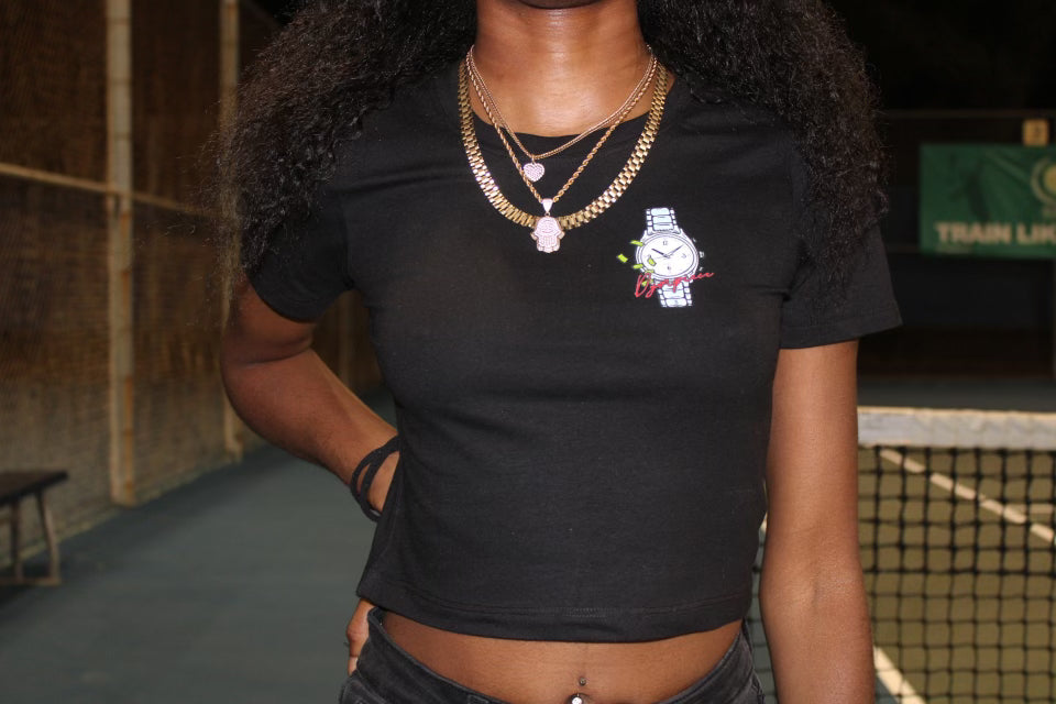DIAMOND CROP TOP